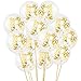 Gold Confetti Balloons - Large 18