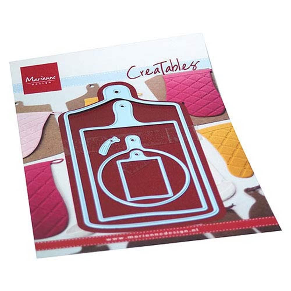 Marianne Design Creatables, Cutting Boards, for Paper Craft Projects, Light Blue, 9.4x4.9cm