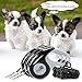 16.4FT Retractable Dog Leash Walking Leash for Small Medium Large Dogs ,Durable Nylon Tangle Free,One Button Brake and Lock,Comfortable Handle Durable Dog Leash with Free Waster Bags