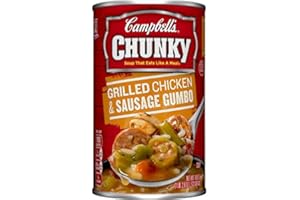 Campbell's Chunky Soup, Grilled Chicken & Sausage Gumbo, 18.8 Ounce (Pack of 12) by Campbell's
