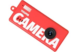 VELATEMOR Mini Keychain Camera, 1080P Digital Camera with 0.96 Inch Screen and 5 Retro Filters, 130 Wide Angle for Travel Stu