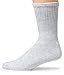Wigwam Men's King Crew Athletic Socks, Sweatshirt Grey Lt., Sock Size:10-13/Shoe Size: 6-12