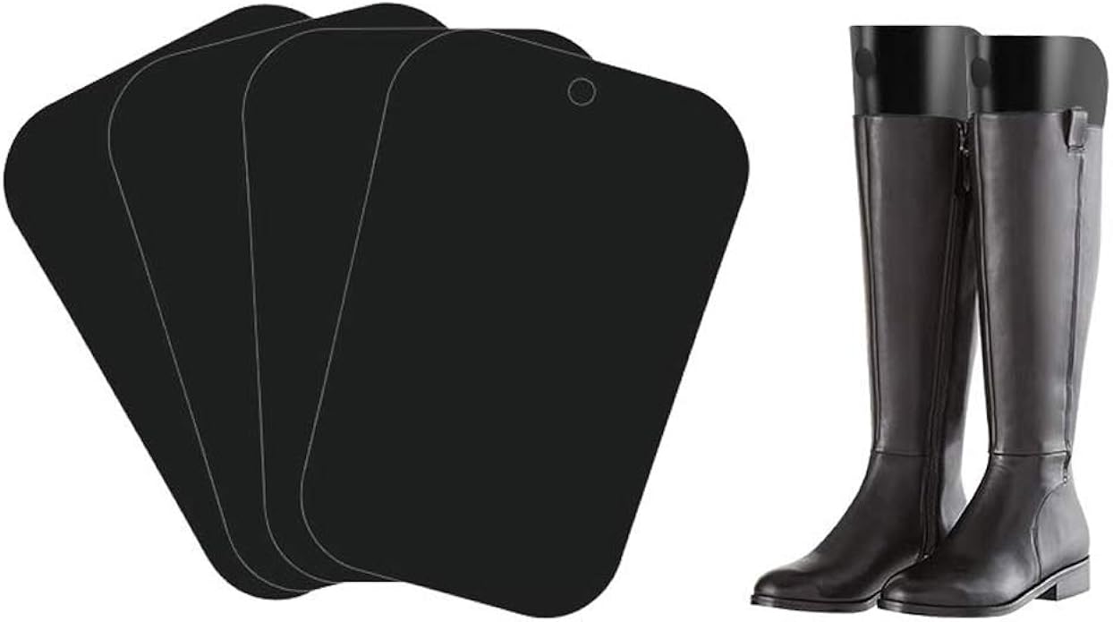 tall black boots for men