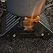 UST Folding Stove 1.0 with Lightweight, Durable Construction for Backpacking, Camping, Hunting, Emergency and Outdoor Survival