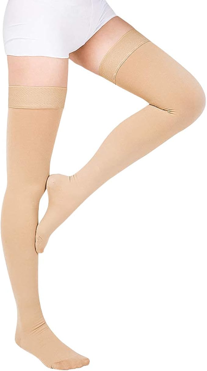 Thigh High Compression Stockings 