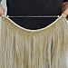 Invisible Wire Hair Extensions Pieces Secret Curly Wavy Hair Extension Synthetic Adjustable Headband for Women Hairpieces (20 Inch (Pack of 1), Ash Blonde)