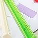 molshine 2 Pack Transparent Desktop Multi Washi Masking Tape Storage Dispenser,Tape Cutter,Tape Roll Holder (Not Include Masking Tape) (Green)
