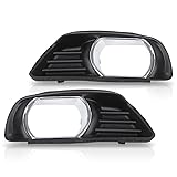 G-PLUS Front Bumper Fog Lights Covers Trim Driver