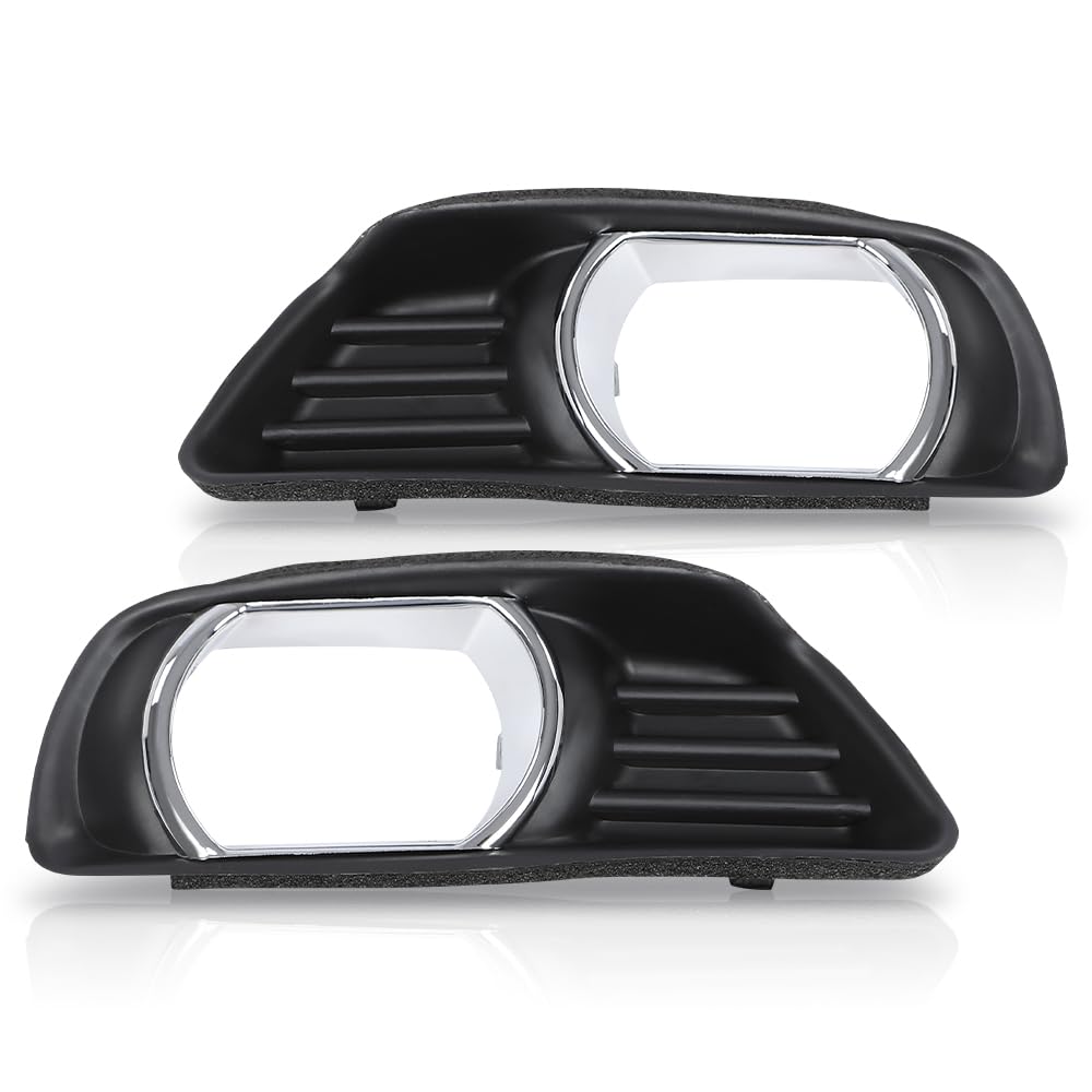 G-PLUS Front Bumper Fog Lights Covers Trim Driver
