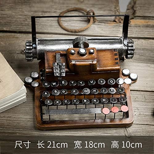 WDDqzf Ornaments Statues Decorations Figurine Sculpture The Thinker Creative Craft Home Decor Simple Figurines Tellurion Desk Cabinet And Office Decor Vintage Typewriter Resin Horse,Daziji