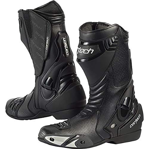 Cortech Latigo Air Men's Street Bike Motorcycle Boots - Black/Black/Size 10