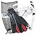 Cressi Palau Mask Fin Snorkel Set with Snorkeling Gear Bag, Red, L/XL | (Men's 10-13) (Women's 11-14)