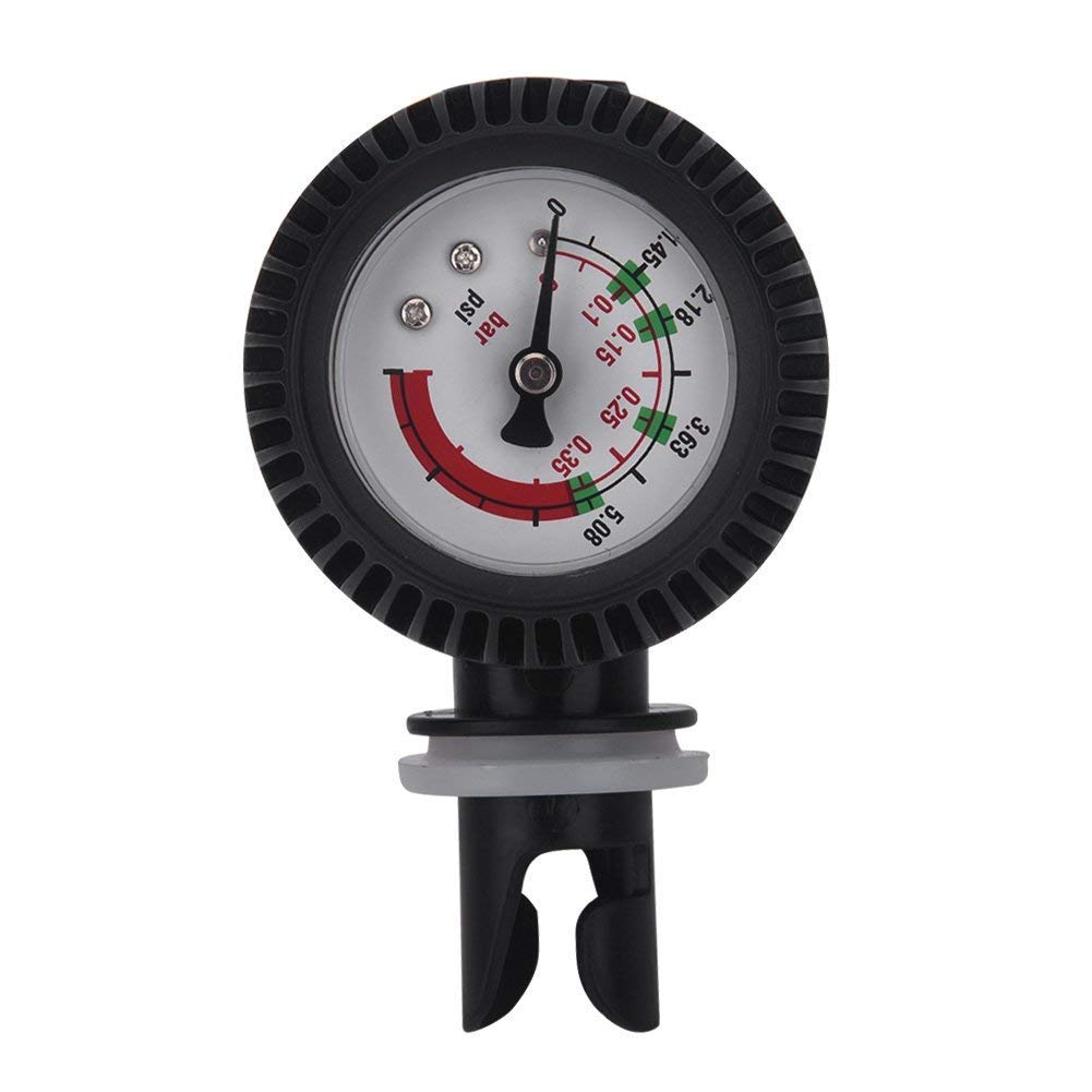 VGEBY Kayak-Hardware Gauge, 0-5.08 PSI Air Pressure for Inflatable Boat SUP Board Raft