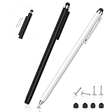 Stylus Pen for Touch Screen(2 Pack) - Mixoo 2-in-1
