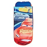 Disney Cars Junior ReadyBed - Kids Airbed and Sleeping Bag in one
