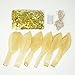 18 Inch Confetti Filled DIY Kit Party Balloons Set - 6 Clear 18