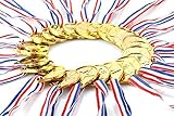 Caydo 24 Pcs Kids Children's Gold Plastic Winner Award Medals