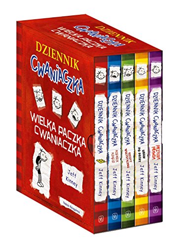Wielka paczka cwaniaczka Dziennik cwaniaczka Rodrick rzadzi Szczyt wszystkiego Ubaw po pachy Przykra prawda