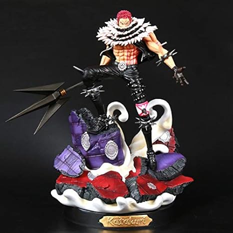Amazon Com Dmcmx Figure One Piece Anime Game Character Model Charlotte Katakuri Minister Static Character Desktop Decoration 37cm Bedside Computer Case Decoration Exquisite Home Kitchen