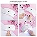 MelodySusie UV LED Nail Lamp Dryer, Smart LED Gel Curing Light, Compact Manicure Pedicure Nail Art Lamp with 3 Timer Setting, Intelligent Sensor for Acrylic, Gel Nail Polish
