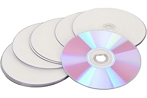 DVD R Blank Disc, 4.7GB Large Capacity Blank CDs, 16X High Speed Sturdy PC Multi Purpose Recordable Media Disc, for Music Vid