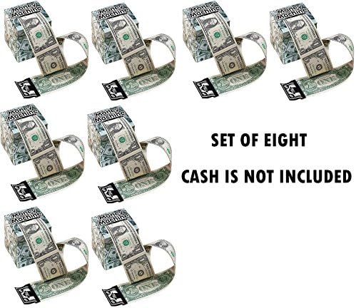 Unique Novelties Miles Kimball Green Money Machine Cash Dispenser - Set of 5 and 1 Roll of Tape