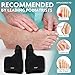 PediGoo Bunion Corrector Bunion Relief Kit (Bunion Splints, Gel Toe Separators and Protect Sleeves) for Hallux Valgus Day Night Time Support for Women Men (Foot Size (7-11))