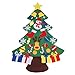 SHOONRY Felt Christmas Tree Set Ornaments DIY Home Decoration Wall Hanging for Christmas, New Year, Various Festivals