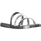 michael kors keiko metallic slide