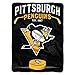 Northwest NHL Pittsburgh Penguins Unisex-Adult Raschel Throw Blanket, 60