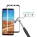 Screen Protector Galaxy S8 3D Curved Tempered Glass Cover 100% Touch Sensitivity Impact Resistant Full Screen Cover For Samsung Galaxy S8 0.3mm Ultra Thickness Easy For Beginner Black