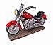 DWK Vintage Red Motorcycle Wine Bottle Holder | Countertop Wine Rack for The Home | Wine Bar Décor | Wine Accessories | Kitchen Décor | Wine Storage | Kitchen Accessories - 13