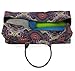 Kindfolk Yoga Mat XL Duffel Bag Extra Large Patterned Canvas with Pocket and Zipper