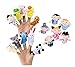 Sensei Play ‘n’ Learn Finger Family Puppets - People & Animals - 16 pcs - Finger Puppets Zoo Animals & Family Puppets For Kids, Babies, Toddlers & The Whole Family