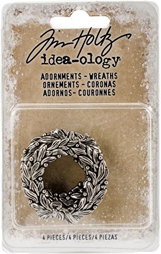 Tim Holtz Christmas Idea-ology, Adornments Wreaths