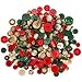Assorted Christmas Buttons (100grams)