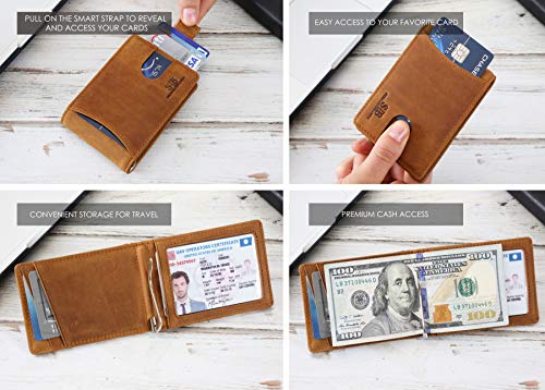 2 Blocking+Genuine+Leather+Minimalist+Wallets