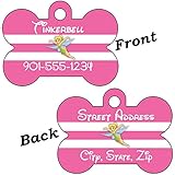 tinkerbell dog tag