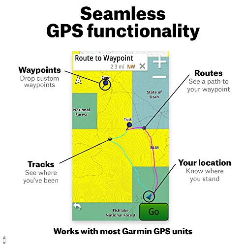 ONX Hunt: California Hunt Chip for Garmin GPS - Hunting Maps with Public & Private Land Ownership - Hunting Units - Includes Premium Membership Hunting App for iPhone, Android & Web