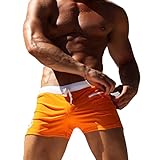 Blugibedramsh Mens Boardshorts Swim Trunks Swimwear Sports Shorts Pants, US L/Asia XXL ( Waist: 34