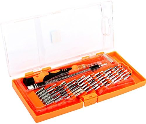 H5 58 in 1 Electronic Repair Tool Kit Magnetic Screwdriver Bits with Flexible Shaft and Adjustable Extension Bar for PC, Computer, Xbox, iPhone, PSP