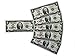 GoodOffer 2 Dollars Play Money – Realistic Prop Money 100 pcs. – Total of $200 Copy Money with Two Sides for Pranks, Games, Monopoly – Educational Play Money for Kids – Prop Two Dollar Bills 