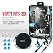 MEE audio M7P Secure-Fit Sports In-Ear Headphones with Mic, Remote, and Universal Volume Control (Blue)