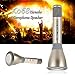 Tagital Wireless Bluetooth Karaoke Microphone, with Built in Speaker- Handheld, Portable KTV Player for Singing Anytime Anywhere for iPhone, Android Phones and Tablet (Gold)