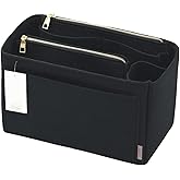 ZTUJO Purse Organizer, Felt Bag Organizer Purse Organizer Insert For Speedy, Neverfull, Graceful, Neverfull,Tote, Handbag,Shaper