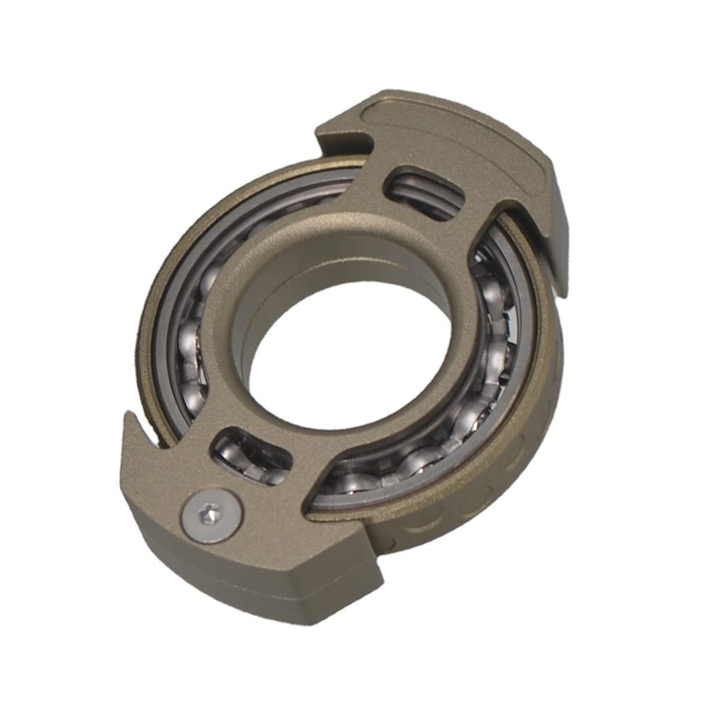 Nuclear Reactor Metal Rotating Toy, Fidget Fingertip Gyro Spin Top,Hand Rotating Gyroscope for Adults Decompression Toy