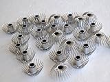100pcs 24points Shrimp Nicel Squid Egi Fishing Jigs Hooks 25mm