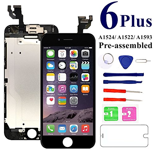 For Iphone Plus Screen Replacement Full Assembly Black Mafix