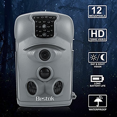 image for Bestok Hunting Trail Camera 120° 12MP HD Infrared Night Vision 65ft 2