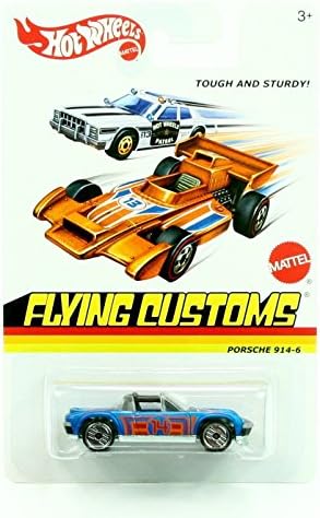PORSCHE 914-6 * Flying Customs * 2013 Release of the 1974 Classic Series - 1:64 Scale Throw Back HOT WHEELS Die-Cast Vehicle